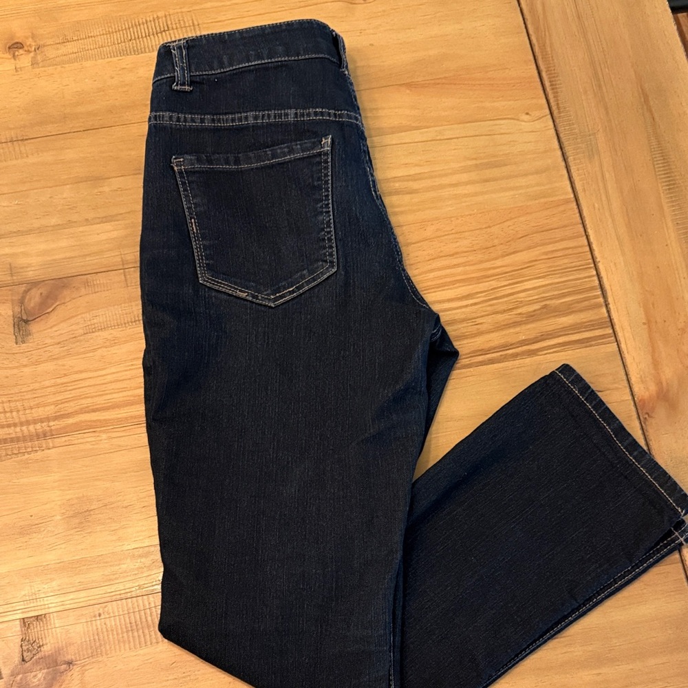 Liverpool Jeans Company Dark Blue Straight Leg Jeans